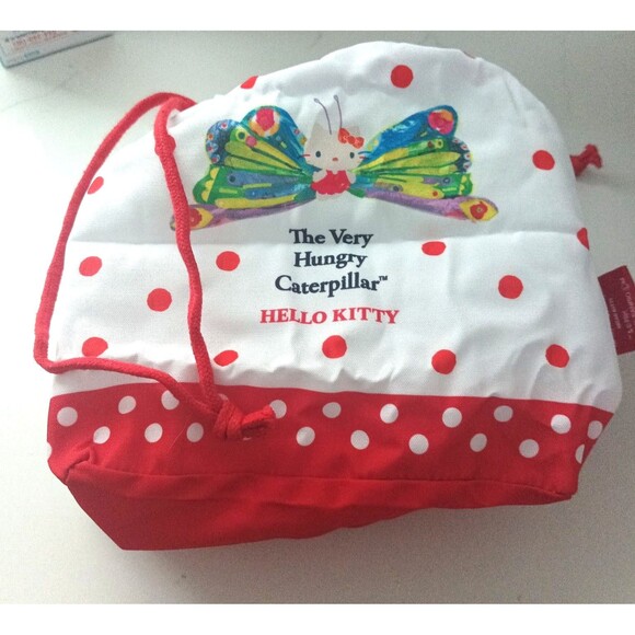 hello kitty and the very hungry caterpillar drawstring pouch - Picture 6 of 10